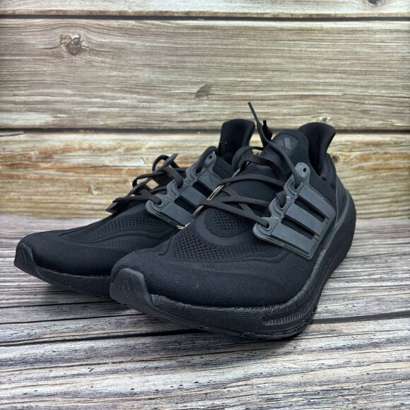 Mens Size 17 Adidas UltraBoost Light \'Triple Black\' Shoes Sneakers GZ5159 New